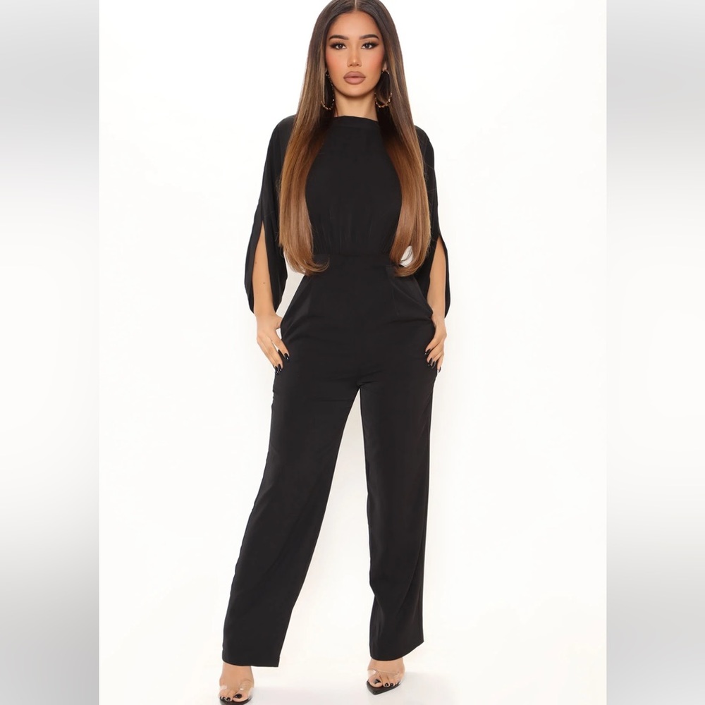 Black jumpsuit